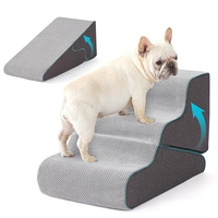 2-in-1 Haustiertreppen und Hunderampen Hersteller Großhandel Moderne und Luxuriöse 3-Stufen Hundetreppe Unterstützt OEM&ODM