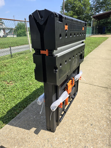 Table de travail pliante, établi de menuiserie portable avec pinces de 12 pouces pour <span class=keywords><strong>garage</strong></span>, table de menuiserie mobile, table de coupe - Product Image 4