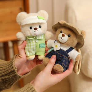 Bán Buôn Tùy Chỉnh Kawaii Gấu Sang Trọng Đồ Chơi Siêu Mềm Sang Trọng Keychain Bộ Sưu Tập Đồ Chơi Cho Túi Xách Hoặc Ba Lô Trang Trí - Product Image 2