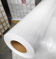 Rouleau de vinyle auto-adhésif imprimable éco-solvant brillant/mat 3mil 4mil 140gsm