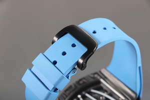 New Popular High End <b>Watch</b> Automatic Winding Carbon Fiber Case <b>Rubber</b> <b>Watch</b> Men's Mechanical Business <b>Watch</b> - Product Image 6