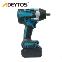 Perceuse électrique à vitesse variable ADEYTOS32Nm, robuste, 4 batteries au lithium, outils avec batterie au lithium pour usage industriel - OEM