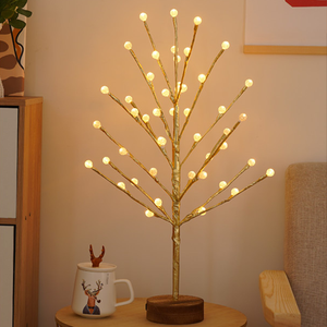 48L RGB LED boules de <span class=keywords><strong>neige</strong></span> et boules de glace arbre lumière fissure perle nuit décorative extérieur/chambre noël noël vacances éclairage - Product Image 1