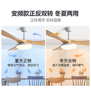 <b>Ceiling</b> <b>Fan</b> Light With Led Fixed Blade For Living Room And Dining Room 5 Year Warranty - Product Image 4