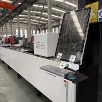 Mesin Pemotong Pipa Baja Serat Laser Portabel Multi Daya 1500W 12KW