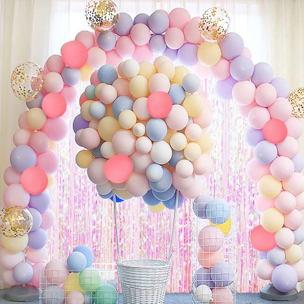 10-Inch 200pcs Pearlescent Thickened Latex Balloons Weddings Holidays Occasions Christmas Halloween Graduation New Year Easter