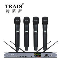 TRAIS UR-400 mikrofon Bodypack Headset Lavalier genggam nirkabel luar ruangan profesional kualitas terbaik mikrofon untuk menyanyi