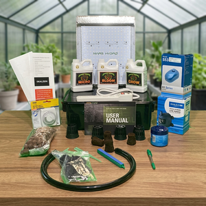 Kit di coltura idroponica 2.0 facile da coltivare con 4 piante attrezzatura conveniente per l'irrigazione e l'idroponica - Product Image 3