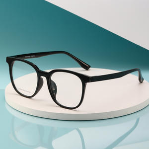 Gafas Ópticas con Marco Cuadrado Extreme Beauty para Hombre, Color Negro, Marco Completo, Lentes AC con Protección UV400, Tendencia de Moda - Product Image 1