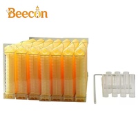 Beecon Automatischer Honigflussrahmen 7-Rahmen Imkerei-Werkzeug mit 1 Jahr Garantie Neues Kunststoff-Bienenstock-Equipment