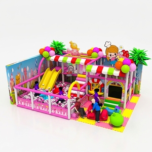 Parque Infantil Interior Personalizable con Piscina de Pelotas y Tobogán para el Hogar, Centro de Juegos o Centro Comercial - Product Image 2