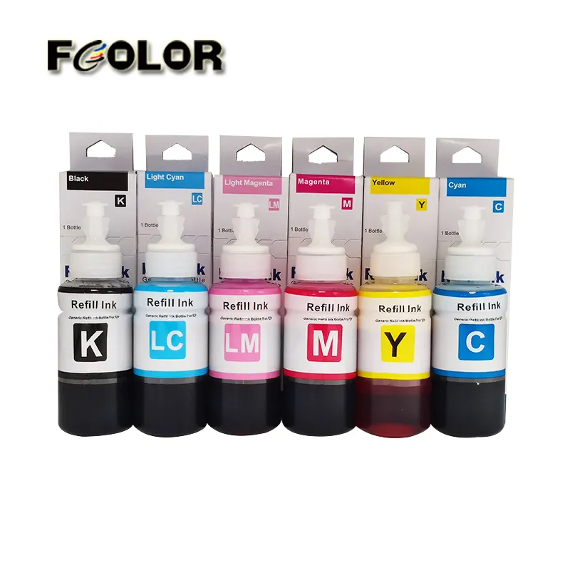 70ml Tinta für Epson L1800 L800 L805 L1300 Drucker Refill Dye Tinte