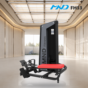 Macchina per il remo seduto con selezione del peso Sporty Selectorized MND Fitness, attrezzatura per la forza per importatori di attrezzature da palestra, resistente - Product Image 1
