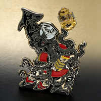 Fabricante de pines de solapa de esmalte personalizados, con forma en relieve, de metal sólido de primera calidad, recuerdo coleccionable, regalo, broches y insignias