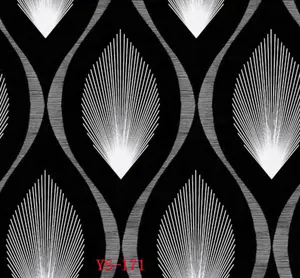 3D PVC Wallpaper Geometric metallic Contemporary Design washable Vinyl Wallpaper for Home Decor Office Hotel wall covering