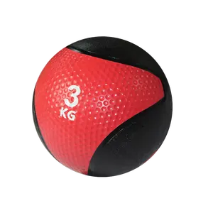 كرة أوزان للتمارين الرياضية وكمال الأجسام والتدريب على القوة مضادة للانزلاق مخصصة من البلاستيك كرة علاجية للتعليق