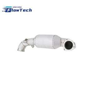 Downpipe à haut débit avec bouclier thermique pour MINI Cooper S F56 B48 2.0T – SS304 1,5 mm soudé TIG - Product Image 6