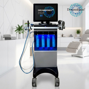 Máquina facial de limpieza profunda con peeling de diamante Hydra Oxygen Jet, máquina facial de microdermoabrasión, potenciador de suero facial - Product Image 3