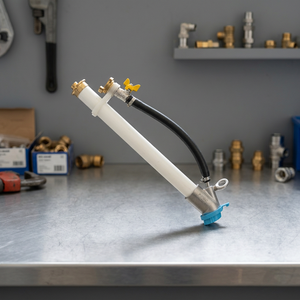 Pistolet à mortier haute pression avec buse en céramique pour ciment abrasif et plâtre - Product Image 3