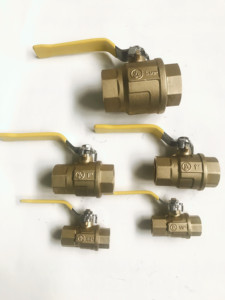 Iso9001 1/4 "-4" cát đánh bóng DN10 DN25 BSP NPT chủ đề nhiệm vụ nặng nề LPG Brass bóng Van gas van - Product Image 4