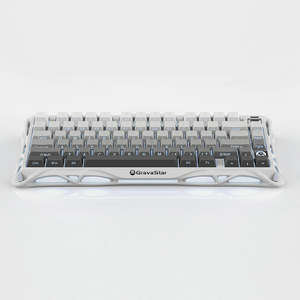 <span class=keywords><strong>Tastiera</strong></span> Meccanica <span class=keywords><strong>da</strong></span> <span class=keywords><strong>Gaming</strong></span> GravaStar Mercury K1 75% 79 Tasti Wireless Cablata <span class=keywords><strong>Bluetooth</strong></span> Tre Modalità Struttura a Guarnizione - Product Image 1