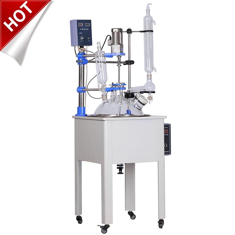 Полуавтоматический однослойный стеклянный электролитический реактор, производство Valencia, склад в Испании, на складе