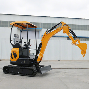 激安セール CE EPA認証 1.8トン ミニショベル/ミニ掘削機 ユーロ5適合 建設現場用ディーゼル小型掘削機 全地形対応ゴムクローラーマイクロショベル - Product Image 5