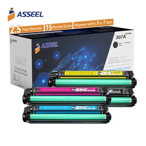 Fábrica 307A CE740A CE741A CE742A CE743A cartucho de tóner de color compatible con tóner HP Color Laserjet CP5225/ CP5225n/<span class=keywords><strong>CP5225dn</strong></span> - Product Image 1