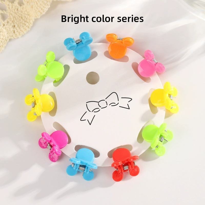 สีสดใส-มิกกี้-10ชิ้น/การ์ด