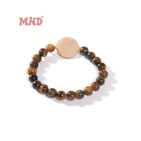 Bracelet intelligent à perles RFID NFC 13,56 MHz, bracelet élastique imperméable