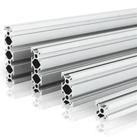 Fabrication sur mesure d'aluminium, prix des profilés en aluminium extrudé pour accessoires de transmission de puissance