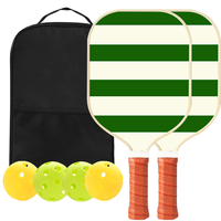 Raquette de Pickleball à Succès avec Finition Lisse Givrée en Fibre de Verre et Carbone, Spécialement Conçue pour l'Entraînement et la Compétition