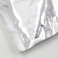 Sachet d'emballage alimentaire électronique en aluminium composite grand format, personnalisable, laminé, recyclable, transparent, imprimé, à trois soudures latérales