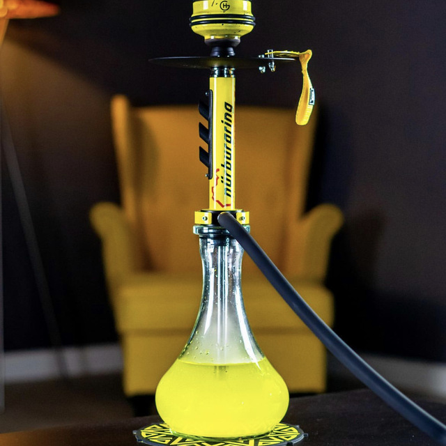El Bomber Luxury ABAR Hookah Metal Shisha Gift Box Cross-border Hot Sale Exhaust Tube Water