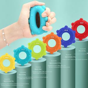 JEYORK JY200 Anillo de agarre de silicona ecológico en forma de O Bump Presionar Mano Ejercicio Descompresión Universal Empuñadura pequeña - Product Image 3