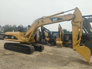 Excavadora de ruedas Caterpillar CAT320C/CL 320D/B usada original de Japón, 20 toneladas, motor de alta eficiencia de 99.9kW, cucharón de 1.15m, bomba en stock. - Product Image 2