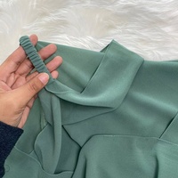 Long Chiffon Cotton Hijab, Muslim Daily Wear