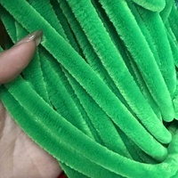 Bâtonnets de chenille créatifs de 10 mm pour bricolage, fils moelleux, bâtonnets torsadés, fournitures artisanales éducatives faites à la main pour enfants, idéal pour la remise des diplômes