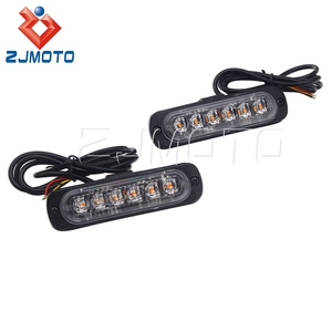 Kit d'éclairage LED universel pour moto, étanche IP67, 6W, pour <span class=keywords><strong>Harley</strong></span> Cafe Racer Bobber Chopper HONDA Kawasaki SUZUKI YAMAHA - Product Image 2