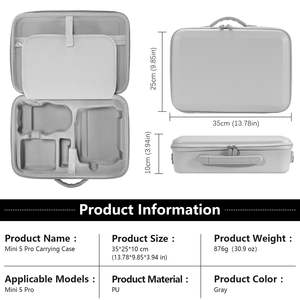 Estuche de Viaje Amazear para Todo Clima para DJI Mini 5 Pro |   Bolsa de Almacenamiento Portátil de EVA con Protección Completa para Accesorios - Product Image 6