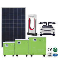Système solaire complet pour le camping en plein air 6KW tout-en-un WON-W1-1AP6000W avec onduleur à onde sinusoïdale pure et écran LCD
