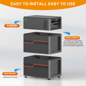 Bán buôn Off lưới năng lượng mặt trời hệ thống điện chuyển đổi quang điện LiFePO4 biến tần tất cả trong một năng lượng lưu trữ hệ thống pin - Product Image 3