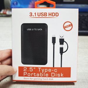 กล่องใส่ฮาร์ดดิสก์ภายนอก USB 3.1 สำหรับ SATA HDD ขนาด 2.5 นิ้ว - Product Image 2