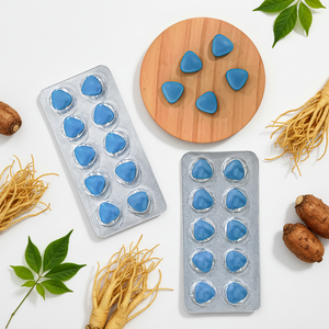 Suplemento de Vitalidad Masculina OEM, Tabletas de Extracto Herbal, Salud Masculina, Energía Humana, Píldoras Azules, Muestra Gratis Disponible - Product Image 1