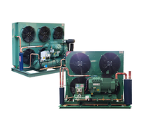 Haute qualité 220V 380V 5HP chambre froide compresseur refroidi par Air semi-hermétique unité de réfrigération unité de condensation de stockage à froid