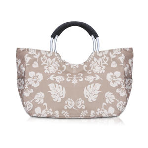 Bolsa de Compras Impermeable para Viajes al Aire Libre, Bolsa de Camping Plegable, Cesta de Picnic con Asas de Aluminio - Product Image 4