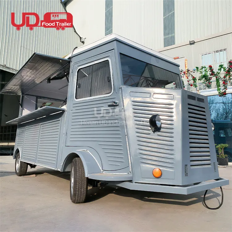 Europa Food Truck Mobile Street Hot Dog gelato rimorchio per alimenti Snack caffè cibo Van Remorque Food Truck Vintage