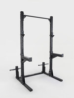 Rack de musculation multifonctionnel commercial pour squats et tractions, support réglable pour barre d'haltères, banc de musculation à domicile, équipement de fitness pour l'entraînement de force