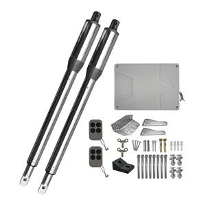 Moteur <span class=keywords><strong>de</strong></span> <span class=keywords><strong>porte</strong></span> automatique télécommandé DC24V pour portes battantes jusqu'à 200 kg par battant, idéal pour les parkings - Product Image 2