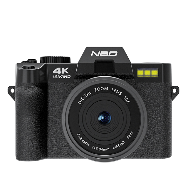 NBD 4K Video Recording Digital Camera 3 Inch Screen Rechargeable Battery 48 Megapixels Black Pink White 16x Digital Zoom Camera